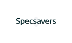 specsavers white logo