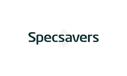 specsavers white logo